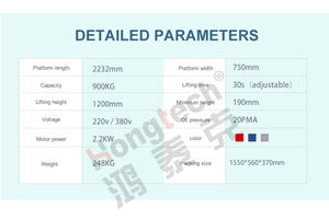 Elevador de tijera para motocicleta Elevadores de automóviles para un mantenimiento conveniente del vehículo - Product Image 5