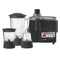 Groothandel RVS Elektrische Blender 4-in-1 Voedselverwerker Smoothie Buitengebruik Fruitpers IJskruiser Molen