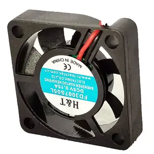 Kaynak fabrika 30x30x07mm 5v/12v küçük soğutma fanı düşük gürültü yüksek rüzgar hızlı düşük maliyetli süper mini fan