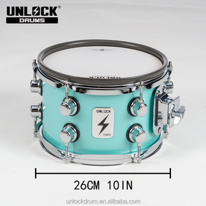 Kit de Grosse Caisse Tom Vert UNLOCK Pro 8 Style Rétro BarbieCore Système Hybride Compatible Ro*YA* Peau Maillée Améliorée Design Esthétique - Product Image 2