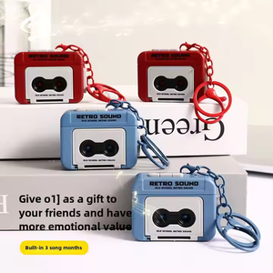 Nhựa <span class=keywords><strong>Keychain</strong></span> Sáng Tạo Retro Âm Thanh Băng Ghi Mặt Dây Chuyền Phổ Biến Giải Nén Túi Mặt Dây Chuyền Món Quà Nhỏ Bán Buôn Hộp Bất Ngờ - Product Image 5