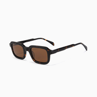 Lunettes de soleil classiques en acétate, polarisées, verres TAC UV400, logo personnalisé, OEM, ODM, vente en gros