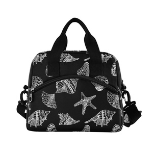 2025 Custom Hawaiian Shell Designs Portable Polyester Thermal Insulated Lunch Cooler Bag Fashion Style - Product Image 2