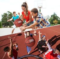 Ballon de basket officiel taille 7, poids 600g, ballon en caoutchouc professionnel pour match et entraînement quotidien, vente en gros