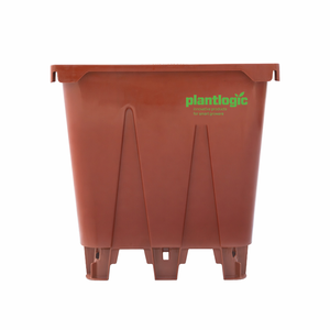 Pot de culture carré respirant en plastique et terre cuite pour serre, idéal pour la plantation de jeunes plants de myrtilles - Product Image 2