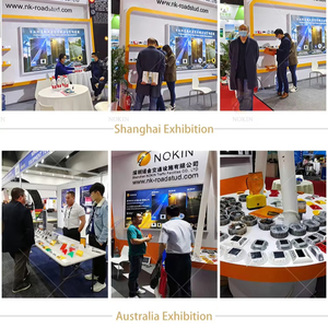 Ультратонкие светодиодные мигающие дорожные шпильки беспроводной док-порт на солнечной батарее «кошачий глаз», водонепроницаемые маркеры для тротуара - Product Image 6