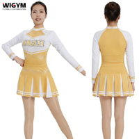 Uniformes de cheerleading à manches longues haute performance, strass de luxe, All Star Elite, personnalisés OEM, faible MOQ, échantillon gratuit, expédition rapide en 7 jours