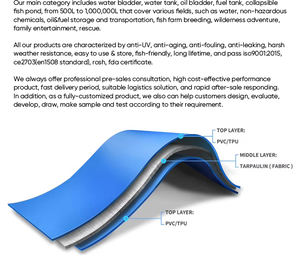 Personnalisé Chine Fabrication Résistance À La Déchirure 300000 3000 500 Litre Oreiller Stockage De Carburant TPU <span class=keywords><strong>Vessie</strong></span> D'huile - Product Image 4