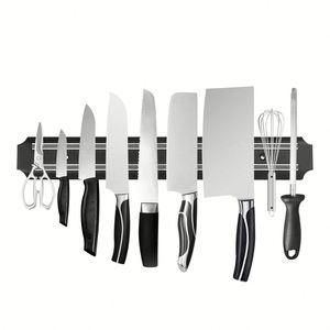 Support magnétique personnalisé de 8 pouces, porte-couteaux, porte-ustensiles de cuisine - Product Image 1