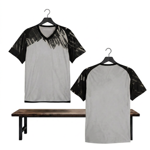 Maillot de football sans manches en polyester respirant pour dropshipping, T-shirt unisexe pour adultes, style football de mer personnalisé, vêtements de sport avec emballage - Product Image 3