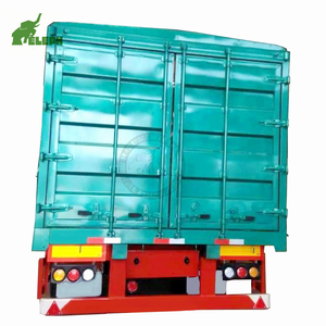 Semirremolque de Carga con Barandas Laterales de 3 Ejes, Semirremolque de Carga a Granel de 60T con Borde Lateral Abatible y Pared Lateral Cerrada - Product Image 2
