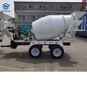 Remolque Personalizado de 1/2/<span class=keywords><strong>3</strong></span> <span class=keywords><strong>Ejes</strong></span> con Mezcladora de Concreto Autocargable, Tanque de Remolque con Descarga Automática, Camión Mezclador de Cemento con Tambor Basculante - Product Image 3