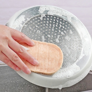 Luffa reinigingsdoek anti-aanbak olie keukendoek absorberend pluisvrij schuursponsje voor het afwassen van afwas en potten - Product Image 3