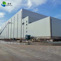 Edificio de Estructura de Acero Prefabricado, Almacén de Acero Galvanizado Multicapa de Diseño Europeo Moderno