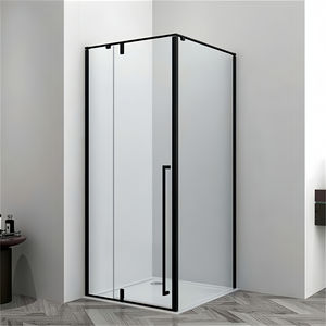 Oumeiga moderna porta doccia scorrevole facile da pulire pannelli fissi a parete per la stanza umida <span class=keywords><strong>vicino</strong></span> a Me schermo doccia - Product Image 5