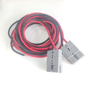IATF16949 2 yollu 600V 50A pil DC fişi hızlı bağlantı yüksek akım ağır şarj tel güç kablosu 12AWG 6.5FT - Product Image 1