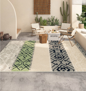 Hot Selling Area <strong>Rugs</strong> for Living Room Large Modern Machine Washable <strong>Rugs</strong> Distressed Abstract Print Boho <strong>Blue</strong> <strong>Throw</strong> <strong>Rug</strong> - Product Image 2