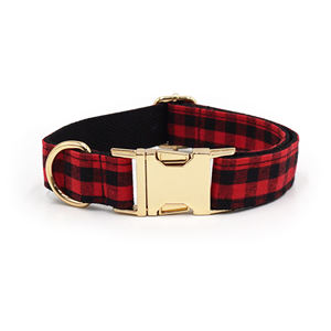 <span class=keywords><strong>Collar</strong></span> para Perro Estilo Británico 2024, <span class=keywords><strong>Collar</strong></span> Ajustable Clásico para Mascotas, <span class=keywords><strong>Collar</strong></span> para Perro con Estampado a Cuadros Negro y Rojo de Moda - Product Image 4