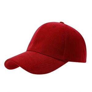 Custom Wholesale Pure Cotton Oxford Dot Solid Color Corduroy Sporty Hand Embroidery Snapback Baseball Cap - Product Image 2