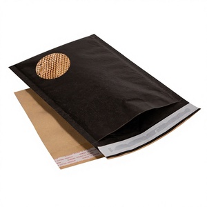 Recyclable Eco-Friendly Organic Skincare <b>Packaging</b> Honeycomb Kraft Mailers Compostable Paper Bags <b>Biodegradable</b> Watch - Product Image 1