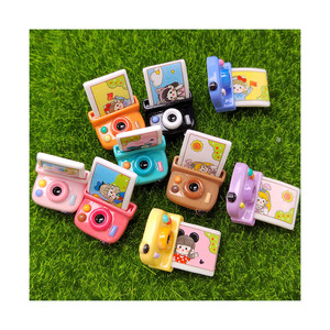 Máy Ảnh Tức Thì Dễ Thương Mô Hình <span class=keywords><strong>Mini</strong></span> Bằng Nhựa Resin Thủ Công 3D Cho Đồ Chơi Nhà Búp Bê Cho Trẻ Em - Product Image 3