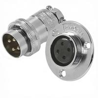 Connecteur de câble électrique mâle-femelle à bride de type aviation GX30-7, diamètre 30 mm, 7 broches, prise aviation GX30