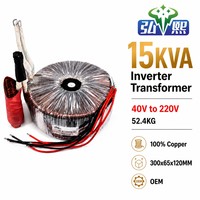 Transformateur onduleur toroïdal HONG XI 15KVA 100% cuivre haute performance pour usage solaire, UPS et industriel