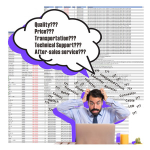 Bom danh sách dịch vụ tìm nguồn cung ứng mạch tích hợp, đầu nối, rơle, quạt, cảm biến, mô-đun IGBT, bộ nhớ, điện trở, công tắc ...... - Product Image 4