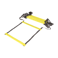 Sangles en nylon Échelle d'agilité pliante pour le football Échelles d'entraînement de vitesse en caoutchouc TPE Escaliers pour le développement des joueurs de football