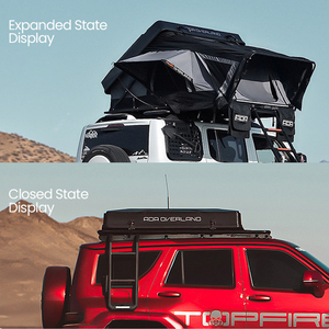 4x4 4WD Offroad Roof Top Tent, 3D Top Side Opening ABS Hard Anti-UV Family Vehicle Tent From ADA OVERLAND - Product Image 3