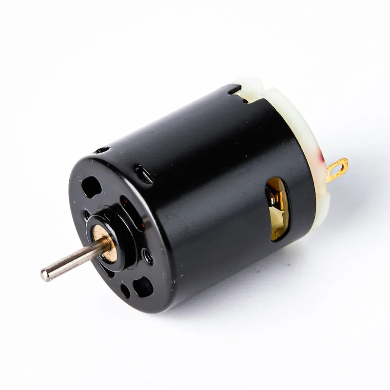 28mm Diameter 12 volt Micro Brush DC Motor Black RS-365/360 for Robot Vacuum Cleaner Intelligence Sweeper