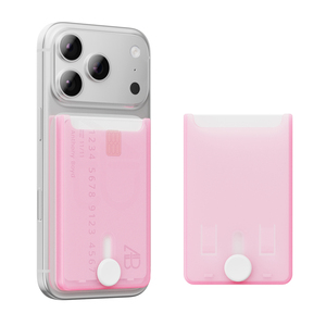 Étui de téléphone avec porte-cartes amovible, autocollants adhésifs colorés pour cartes d'identité et de crédit, pour l'arrière du téléphone portable - Product Image 3
