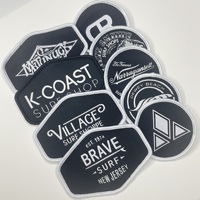 Patchs de vêtements Patch tissé Patchs tissés thermocollants personnalisés respectueux de l'environnement