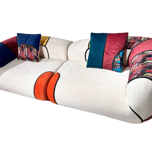 Sofá con Funda Extraíble de Tela Comprimida para una Fácil Limpieza y Mantenimiento, Tela Resistente a las Manchas, <span class=keywords><strong>Muebles</strong></span> para el Hogar Aptos para Mascotas - Product Image 2