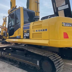 Excavatrice sur chenilles d'occasion Komatsu PC240, 24 tonnes, capacité de la benne de 1,2 m, moteur de 123 kW, pompe, roulement, engrenage - Product Image 1