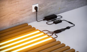 Kits de Iluminación de Tira de Neón Flexible con Control por Aplicación, Enchufar y Usar, para Decoración del Hogar, Fácil Instalación en Paneles de Listones de Madera - Product Image 3