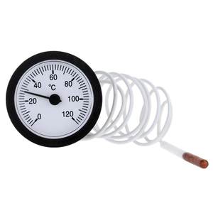 डायल 52mm बॉयलर औद्योगिक केशिका थर्मामीटर गर्म पानी का तापमान गेज - Product Image 1