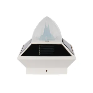 Pilar de poste LED impermeable para exteriores, lámpara de pilar de patio, Anti-UV, 2,4 V