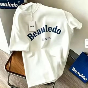 Camiseta de Algodón 100% para Hombre, Venta al Por Mayor de Fábrica, Camiseta Personalizada con Logotipo Impreso Digital, Camiseta Lisa Suave para Hombre - Product Image 2