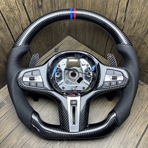 Volante Deportivo de Cuero YLC para <span class=keywords><strong>BMW</strong></span> 320 <span class=keywords><strong>525</strong></span> F10 F20 F30 F15 F25 F07 F01 F82 M3 M4 M5 M6 E92 E60 X6, Volante M Performance - Product Image 3