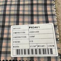 Tissu à carreaux teint en fil 100 % polyester, respirant, écologique, tissé, poids moyen, pour doublures de sacs, vêtements pour enfants et femmes, et textiles de maison