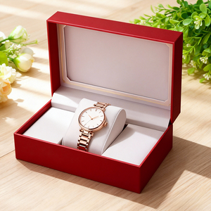 Custom logo Printing Cardboard square Luxury Jewelry Packaging <strong>Watch</strong> Bracelet Red Envelope Card Gift Box <strong>Set</strong> of Paper Boxes - Product Image 3
