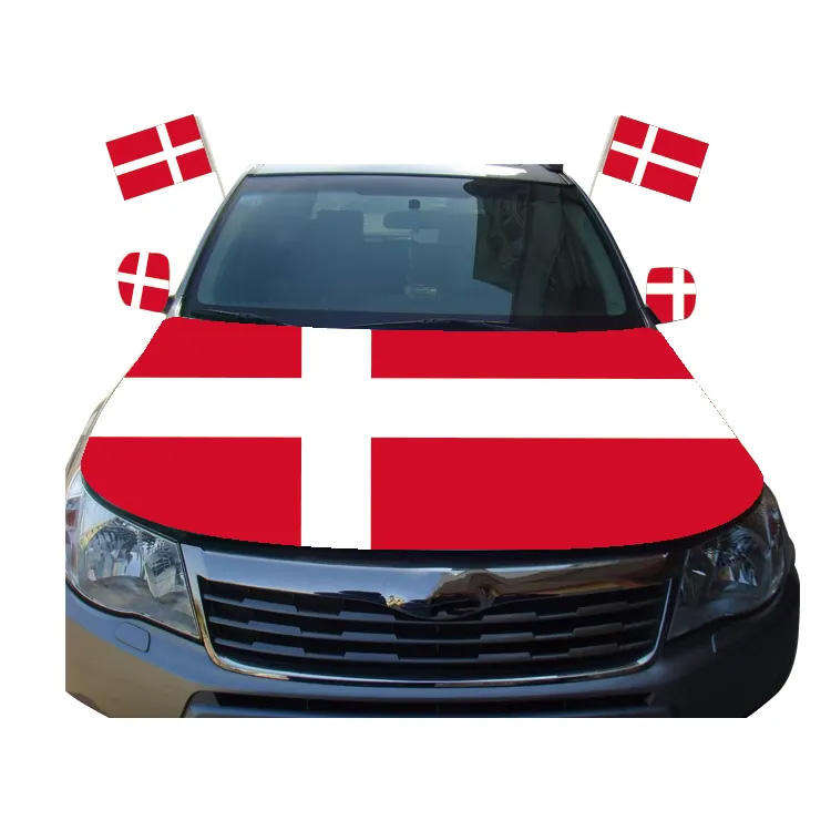 ธงรถยนต์ + ที่คลุมฝากระโปรงรถ