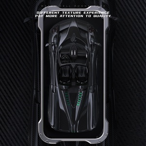 Étui de protection pour téléphone en fibre de carbone de luxe R-just pour <span class=keywords><strong>iPhone</strong></span> 16 15 14 13 <span class=keywords><strong>12</strong></span> Pro Max Plus <span class=keywords><strong>Mini</strong></span>, <span class=keywords><strong>coque</strong></span> arrière en métal mince - Product Image 5