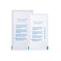 Lingettes nettoyantes sans alcool 0,5 % de cetrimide 0,2 % d'acétate de chlorhexidine Pour usage externe uniquement Fournitures de premiers secours pour les voyages