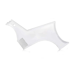 Comb Men <b>Beard</b> Template StylingTool Double Sided <b>Beard</b> Shaping Comb Beauty Tool Shaving Hair Removal Razor Tool for Men - Product Image 2