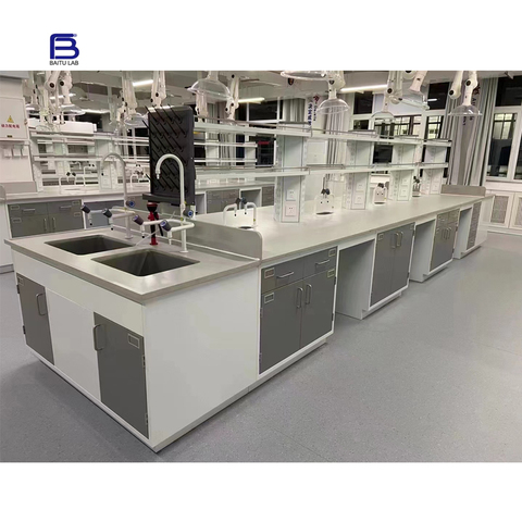 Original Factory Laboratory Table Workbench Chemical Resistant Lab Top Work Bench Furniture Biology Work Table Bench
