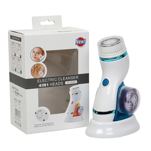 2025 productos más vendidos 4 en 1 exfoliante Facial limpiador Facial eléctrico ABS Scrub limpiador <span class=keywords><strong>de</strong></span> poros Spin Sonic limpieza Facial - Product Image 1