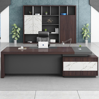 Mobilier de bureau chef de bureau Table de bureau directeur de bureau PDG Table de luxe chef de bureau