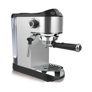 Cafetera italiana de 15bar para hacer espresso, máquina de café coff, capuchino, espresso, con leche